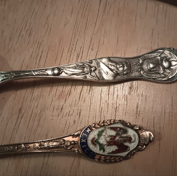 Sterling silver miniature spoons. - Picture 8 of 15